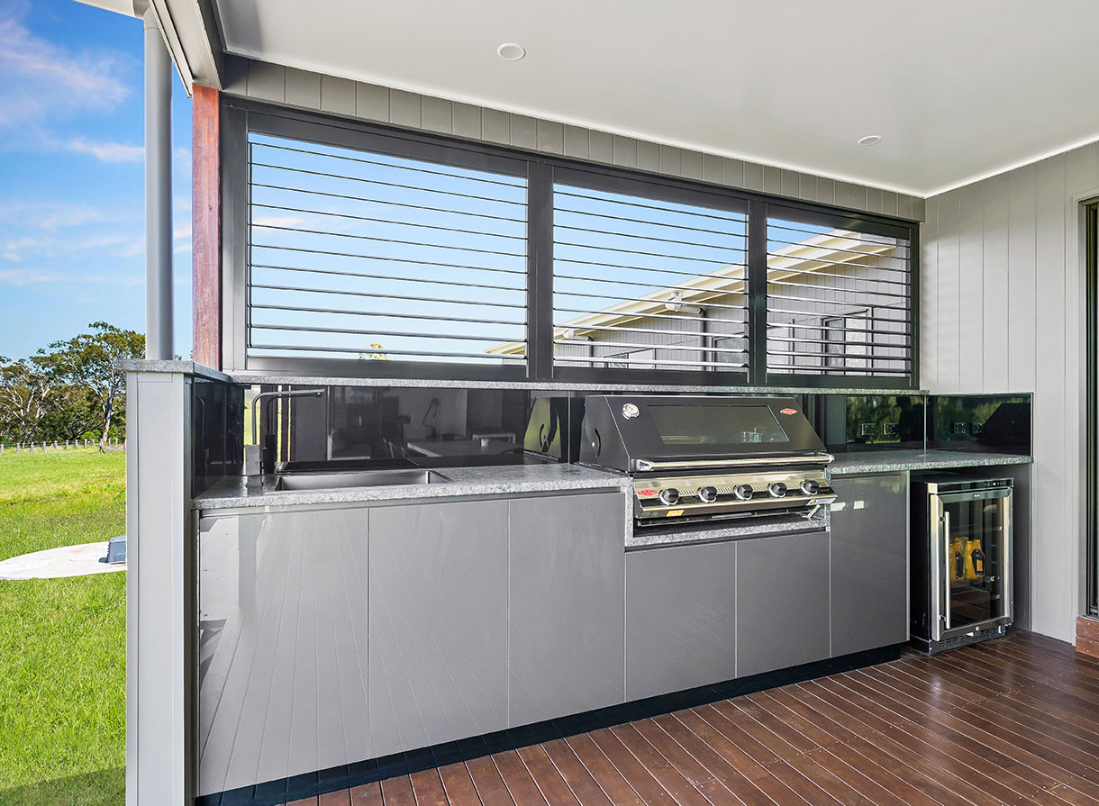 kitchen grilling station