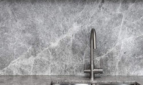 keira kitchen with gray marble sink