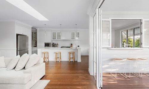 Dining Table and Outside Counter
