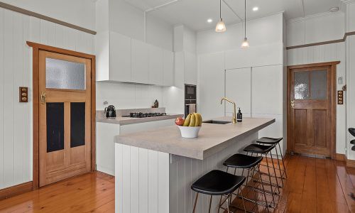 kitchen doors, tables and chairs
