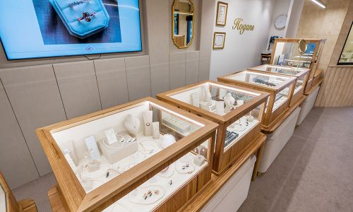 Jewelry Display Glass Full Table