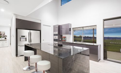 white chair and black kitchen table