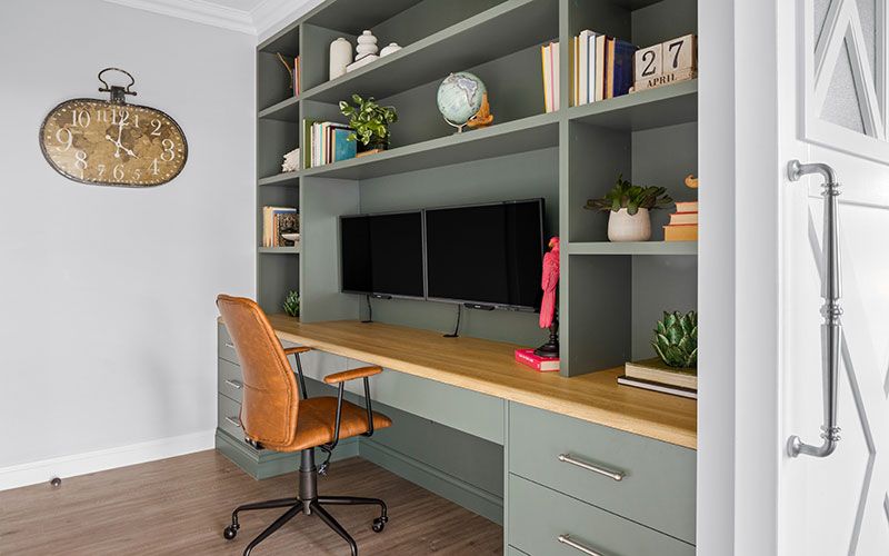 Study Table with two monitors