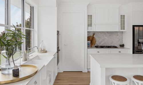 bingara kitchen white finish cabinetry 6