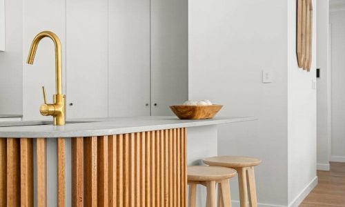 Drummond street kitchen table with sink