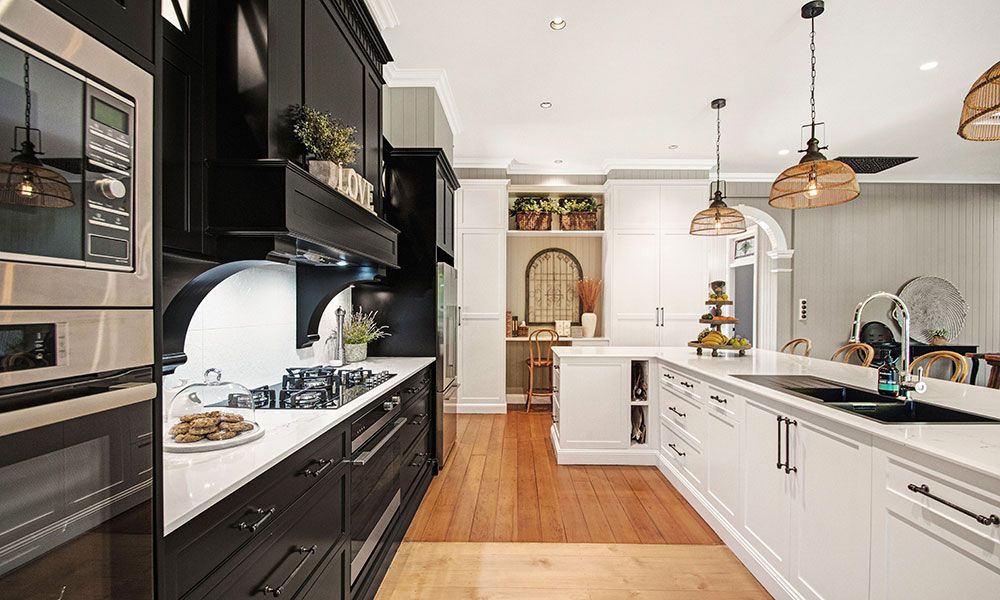 Kitchen Counter And Sink