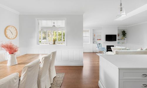Dining Table and Kitchen Counter
