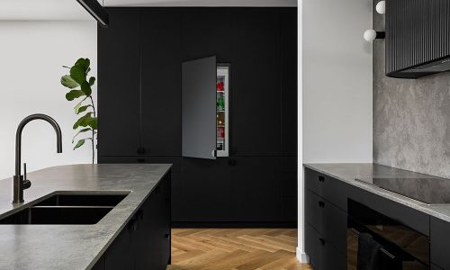 Kitchen Sink with Cabinet View