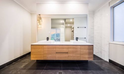 bathroom sink table