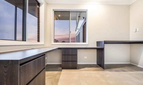 three table setup office design