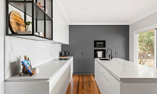 kitchen above cabinets and inside area view