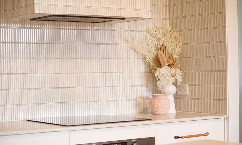 Kitchen with Vase Decor