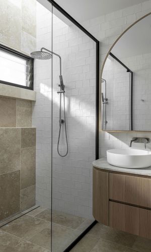 Bathroom shower
