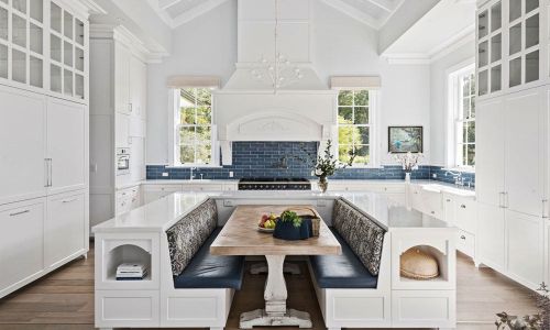 centered dining table